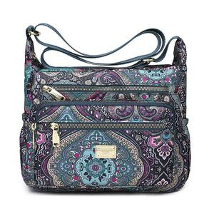 9881 Crossbody Bags Multi Pocket Shoulder Bag Waterproof Nylon Messenger